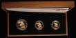London Coins : A176 : Lot 586 : Two Pounds, Sovereign and Half Sovereign - The 2009 United Kingdom Three-coin Gold Proof Set S.PGS53...