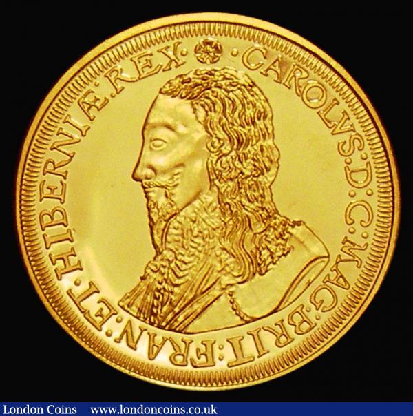 Fantasy Unite Charles I Pattern - The Millionaires Collection - a modern replica of this iconic deign, 2.84 grammes of 9 carat gold, hallmarked on the edge Lustrous UNC and prooflike : Misc Items : Auction 176 : Lot 822