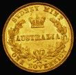 London Coins : A176 : Lot 845 : Australia Sovereign 1866 Sydney Branch Mint, Marsh 371, McDonald 113 EF with some contact marks and ...