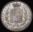 London Coins : A177 : Lot 1740 : Halfcrown 1850 ESC 684, Bull 2733 GVF, the reverse slight better and retaining some lustre, with a h...