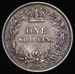 London Coins : A177 : Lot 1912 : Shilling 1879 No Die Number ESC 1334, Bull 3061, Davies 912 dies 7C GVF or better and nicely toned, ...