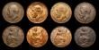London Coins : A177 : Lot 2282 : Farthings (9) 1902 Freeman 580 dies 1+A, VF, 1903 Freeman 581 dies 1+B NEF, 1907 Freeman 585 dies 1+...