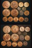 London Coins : A177 : Lot 2428 : Sixpences to Fractional Farthings (43) Sixpences (11) 1817 Good Fine, 1887 Young Head GVF, 1910 NEF,...