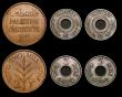 London Coins : A177 : Lot 2485 : Palestine (6) 20 Mils (2) 1933 KM#5 VF, 1934 KM#5 NVF with some toning, Rare, 10 Mils 1937 KM#4 VF, ...
