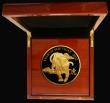 London Coins : A177 : Lot 280 : Five Hundred Pounds 2022 Shengxiao Collection - Chinese Lunar Year of the Tiger 5oz. Gold Proof, the...