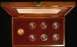 London Coins : A177 : Lot 542 : Sovereigns and Half Sovereigns - The Queen Elizabeth II Royal Portrait Collection a 7-coin set compr...
