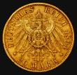 London Coins : A177 : Lot 949 : German States - Prussia 20 Marks Gold 1894A KM#521 Good Fine/VF
