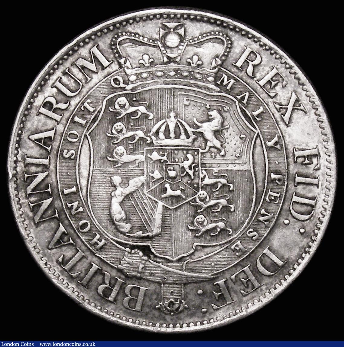 London Coins : A178 : Lot 1519 : Halfcrown 1817 Small Head ESC 618, Bull 2096 NEF with a gentle edge bruise