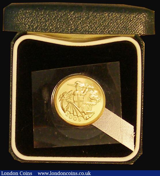 London Coins : A178 : Lot 1869 : Sovereign 2005 Modern St. George S.SC6 Lustrous UNC in a presentation box