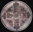 London Coins : A178 : Lot 1271 : Crown 1847 Gothic Plain edge Proof ESC 291 beautifully toned nFDC desirable thus