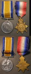 London Coins : A178 : Lot 839 : World War I a trio comprising 1914-15 Star, 1914-1918 War Medal and Victory Medal awarded to 153253 ...