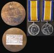 London Coins : A178 : Lot 844 : World War I Trio awarded to 11958 Pte. J.Jubb E.York. R., 1914-15 Star, 1914-1918 British War Medal ...