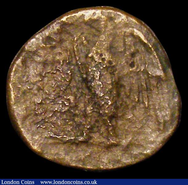 London Coins : A179 : Lot 1293 : Ancient Greek Elis-Olympia Achaean League Ae18 Obverse Laureate Head of Hera right, Reverse An eagle...
