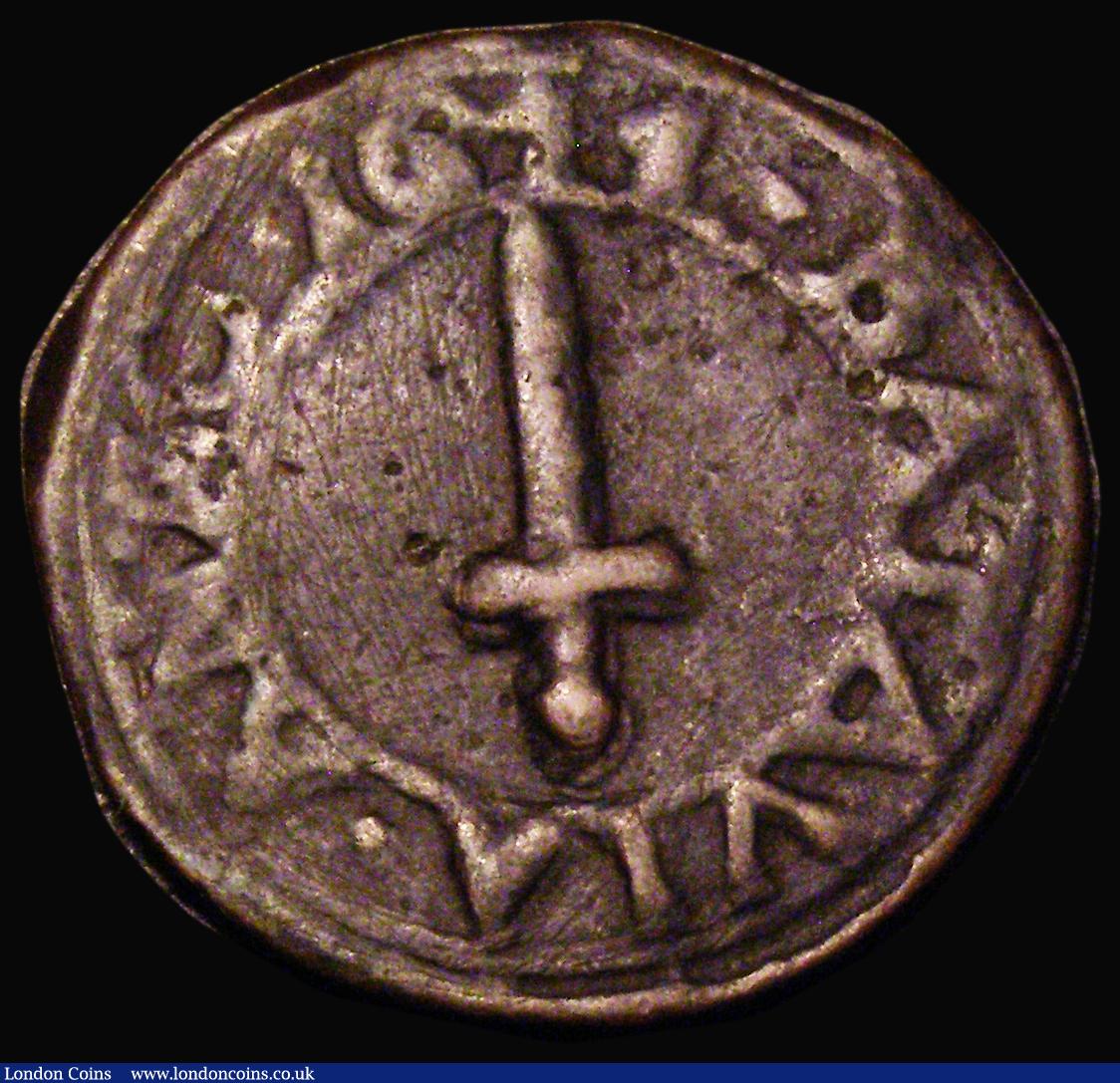 London Coins : A180 : Lot 1049 : Netherlands East Indies -United East India Company, Batavian Emergency Issue, Half Stuiver 1644 Cast...