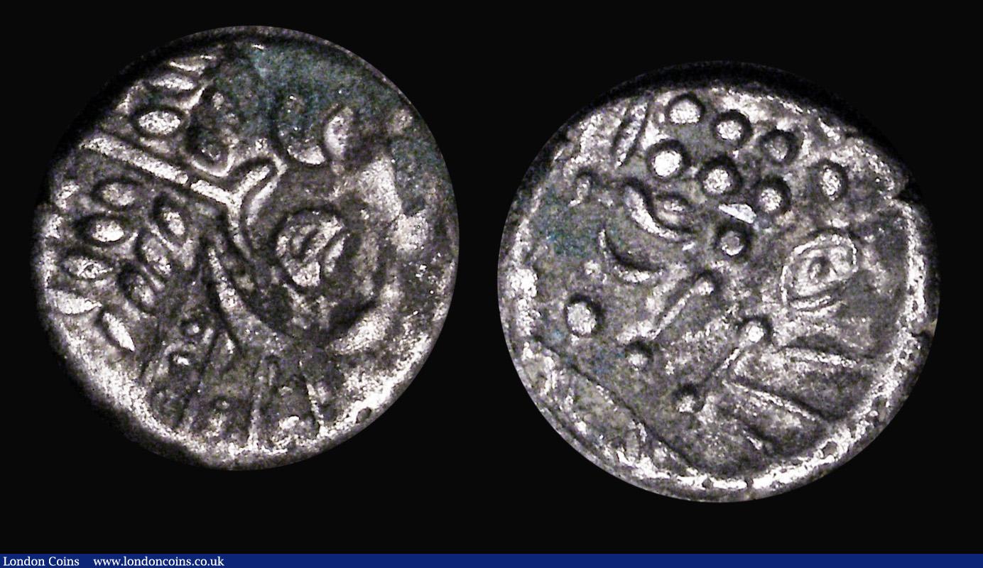 London Coins : A180 : Lot 1134 : Celtic - Silver Stater, Durotriges Uninscribed type, (Mid 1st Century BC to Mid 1st Century AD) Obve...