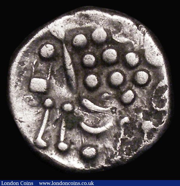 London Coins : A180 : Lot 1135 : Celtic - Silver Stater, Durotriges Uninscribed type, (Mid 1st Century BC to Mid 1st Century AD) Obve...