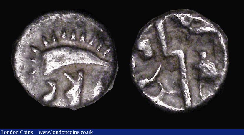 London Coins : A180 : Lot 1137 : Celtic (2) - Silver Stater, Durotriges Uninscribed type, (Mid 1st Century BC to Mid 1st Century AD) ...