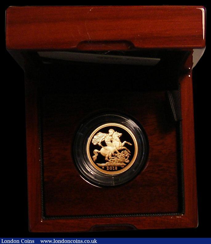 London Coins : A180 : Lot 506 : Sovereign 2018 65th Anniversary of the Coronation of Queen Elizabeth II with 65 in crown Privy Mark ...