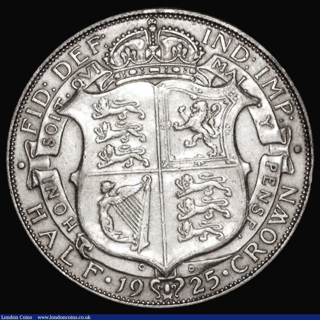 London Coins : A181 : Lot 1856 : Halfcrown 1925 ESC  772, Bull 3727 Fine or better/NVF