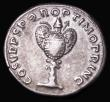 London Coins : A182 : Lot 2129 : Roman Denarius Trajan (98-117AD) struck c.107-108AD, Rome, Obverse: Laureate head right, with slight...