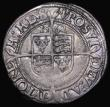 London Coins : A182 : Lot 2163 : Sixpence Elizabeth I 1562 Smaller flan with inner beaded circle 17.5mm, Small bust, S.2561 Mintmark ...