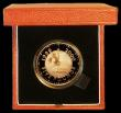 London Coins : A182 : Lot 311 : Five Pound Crown 1999 Millennium Gold Proof S.L7, FDC in the Royal Mint box of issue with certificat...