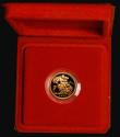 London Coins : A182 : Lot 368 : Half Sovereign 1986 Proof FDC cased as issued with certificate
