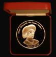 London Coins : A182 : Lot 548 : Tristan da Cunha Fifty Pence 2000 Queen Mother 100th Birthday Gold Proof an impressive 47.54 grammes...