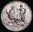 London Coins : A182 : Lot 665 : Coronation of George I 1714 35mm diameter in silver, by J. Croker, The Official Coronation issue, Ob...