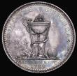 London Coins : A182 : Lot 724 : George III Recovery of Health 1789, 35mm diameter in Barton's metal, by J.P.Droz, Obverse: Bust...