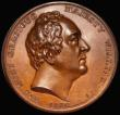 London Coins : A182 : Lot 783 : Accession of William IV 1830 55mm diameter by E. Thomason, Obverse: Bust right, HIS MOST GRACIOUS MA...