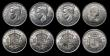 London Coins : A183 : Lot 2564 : Halfcrowns (9) 1915 EF/GEF, 1916 GVF/NEF with some contact marks, 1918 NEF, 1937 EF the obverse with...