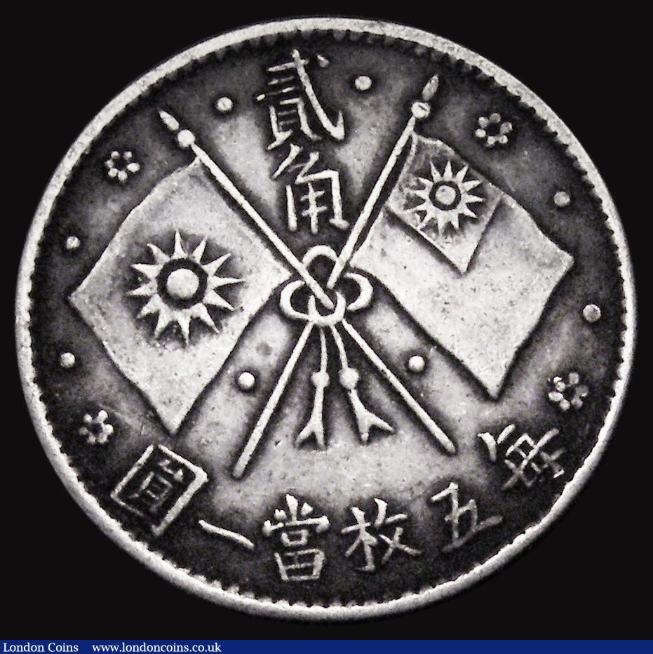London Coins : A184 : Lot 1135 : China - Republic 20 Cents Year 16 (1927) Y#340 Fine