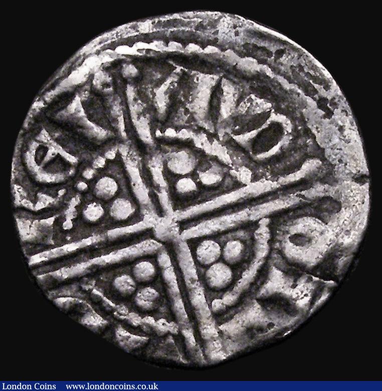 London Coins : A185 : Lot 1672 : Penny Henry III Long Cross, London Mint, moneyer Renaud, Class 5h, S.1374, North 998, 1.16 grammes, ...