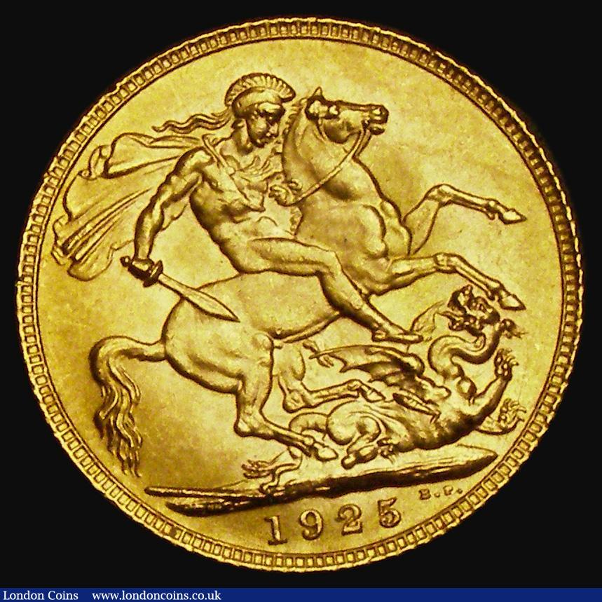 London Coins : A185 : Lot 2119 : Sovereign 1925 Marsh 220, S.3996, A/UNC