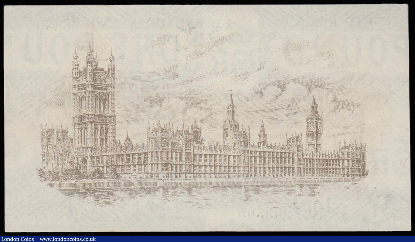 London Coins : A185 : Lot 41 : One Pound Warren Fisher T24 issued 1919 first series K/92 963305 Good EF-AU