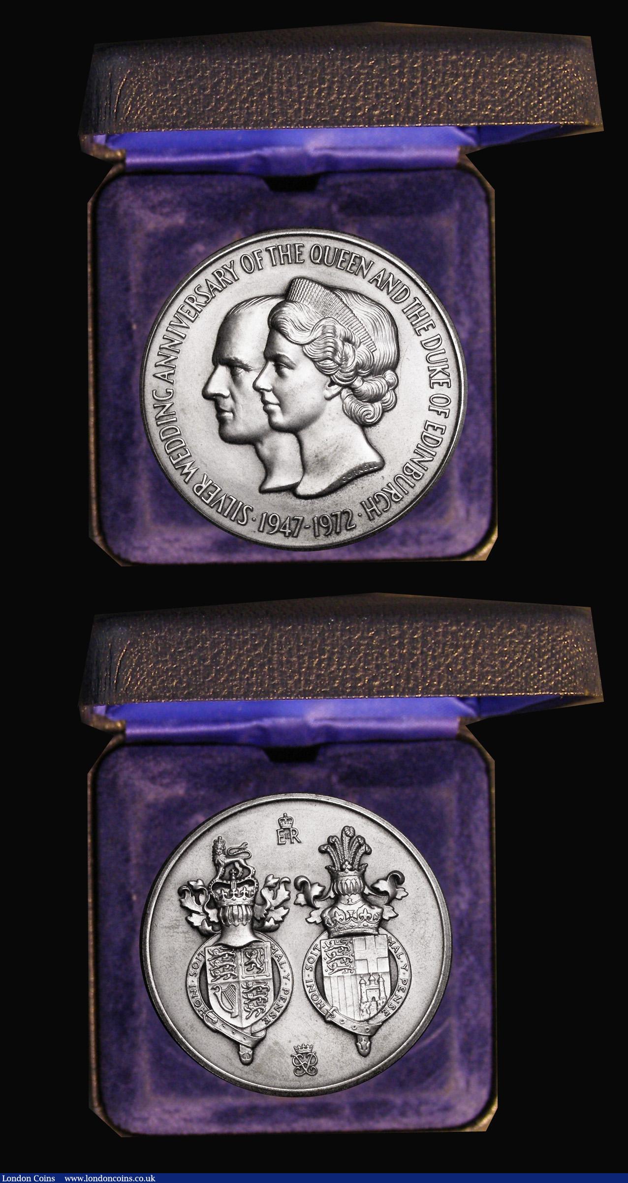 London Coins : A187 : Lot 1211 : Investiture of Prince Charles as Prince of Wales 1969 45mm diameter in silver by M.Rizzello,  Eimer ...