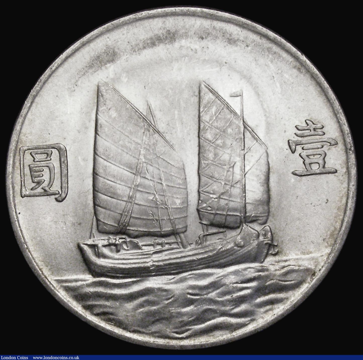 London Coins : A187 : Lot 1329 : China - Republic One Dollar Year 23 (1934) UNC and lustrous with some contact marks