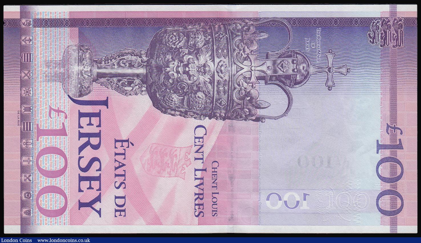 London Coins : A187 : Lot 353 : Jersey 100 Pounds QEII Diamond Jubilee 1952 - 2012 QW 60009580 Unc