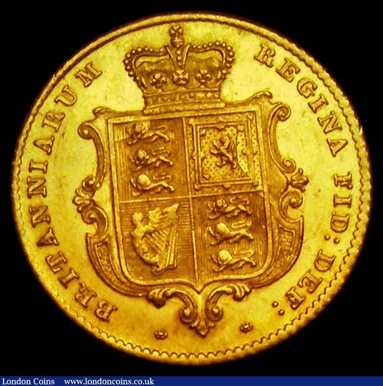 London Coins : A188 : Lot 1360 : Half Sovereign 1848 Wide Date, Marsh 422B, S.3859, About Mint State with good lustre, we note there ...