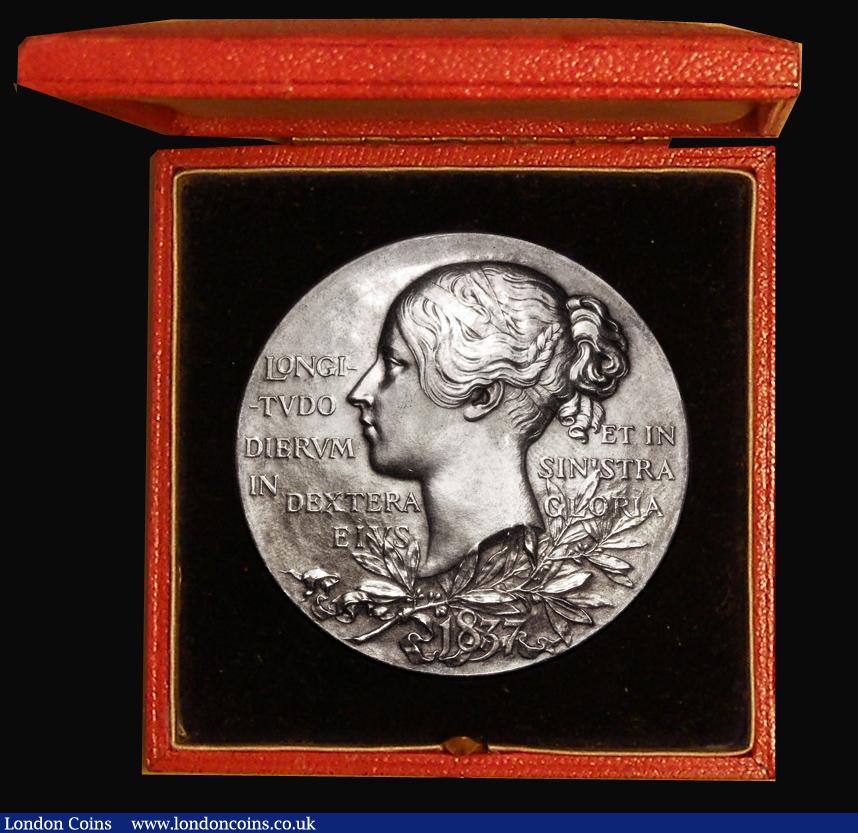 London Coins : A188 : Lot 638 : Diamond Jubilee of Queen Victoria 1897 56mm diameter in silver, The Official Royal Mint issue, by T....