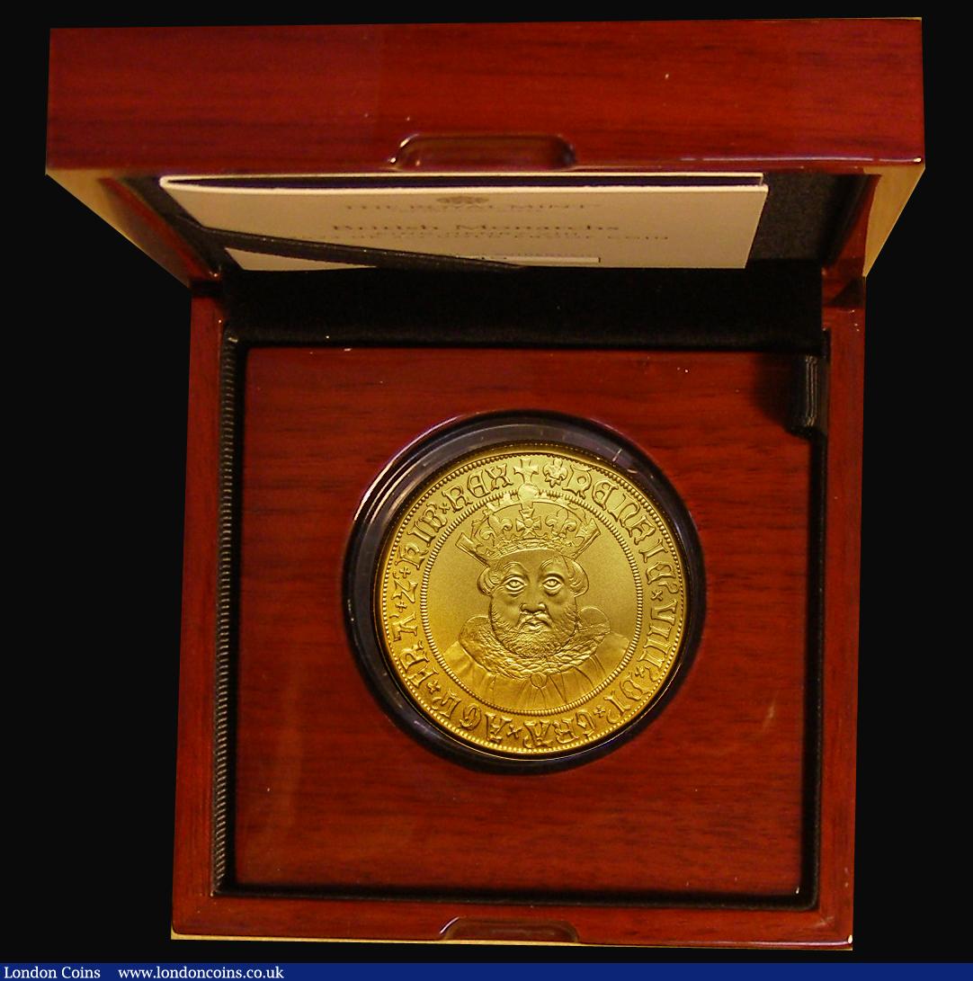 London Coins : A189 : Lot 564 : Two Hundred Pounds 2023 British Monarchs - Henry VIII 2oz. Gold Proof, the reverse design in the sty...