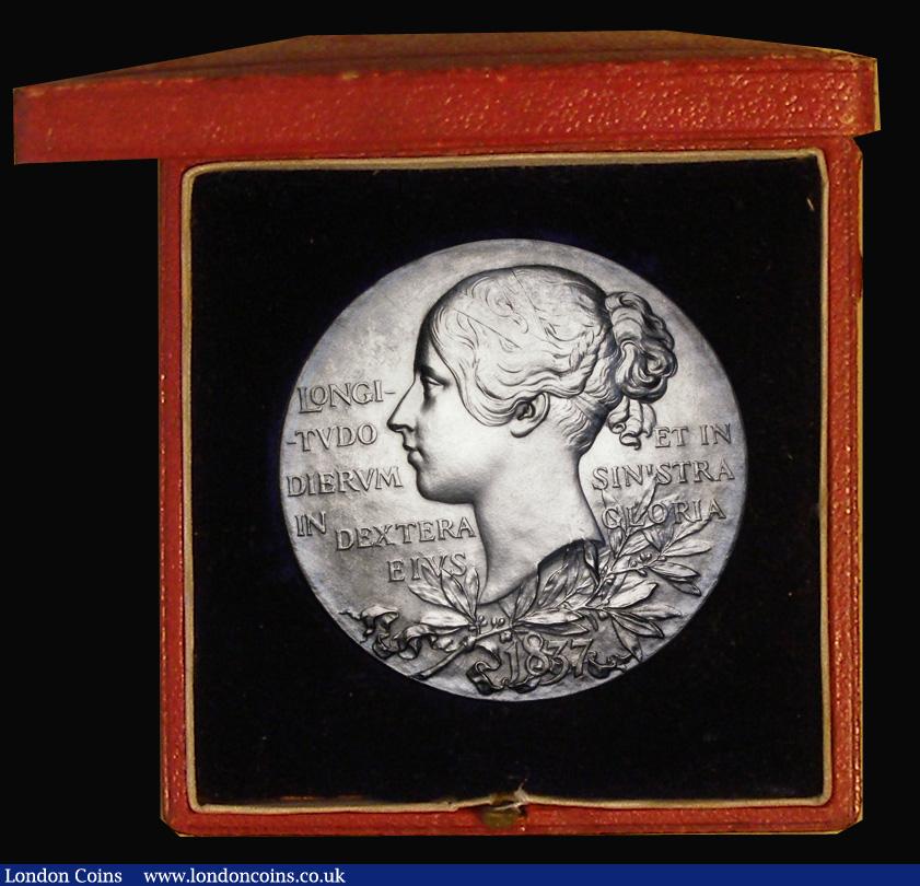 London Coins : A189 : Lot 805 : Queen Victoria Diamond Jubilee 1897 56mm in silver by G.W. de Saulles (after T.Brock/W.Wyon), The Of...