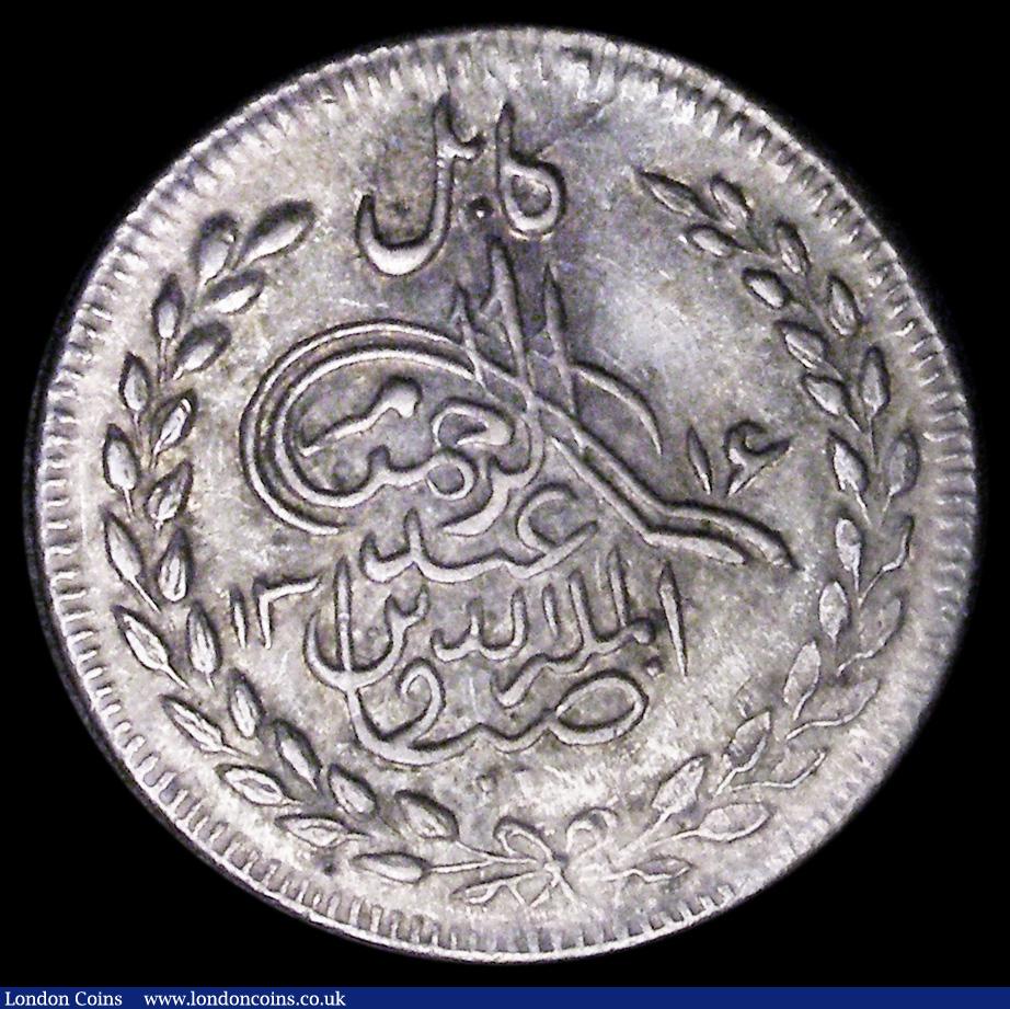 London Coins : A189 : Lot 879 : Afghanistan Rupee AH1316 KM819.2 NEF/GVF and attractively toned