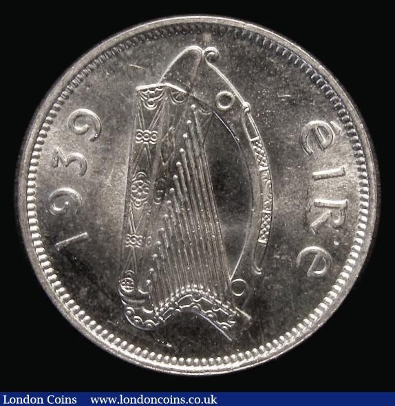London Coins : A190 : Lot 1339 : Ireland Threepence 1939 Choice Unc and graded 82 by CGS - UK LTD and in their holder (the holder wit...