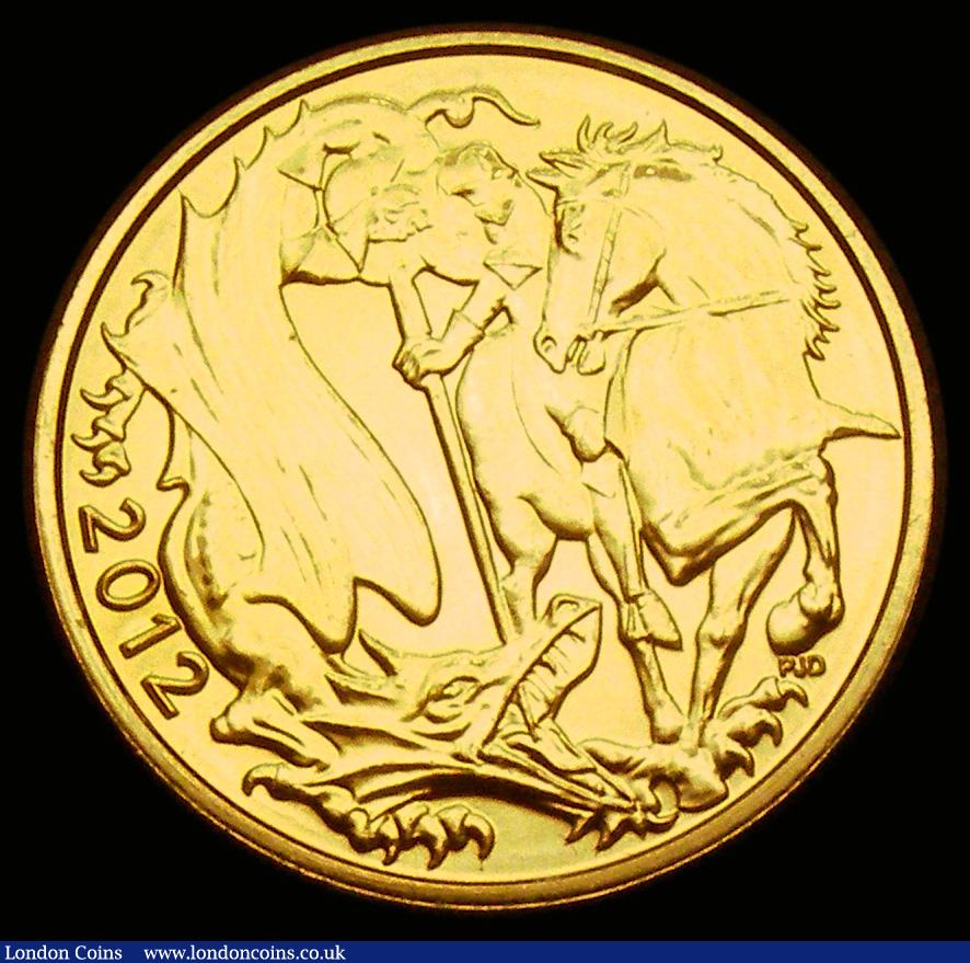 London Coins : A190 : Lot 2355 : Sovereign 2012 Diamond Jubilee, Marsh 335, S.SC8 Lustrous UNC
