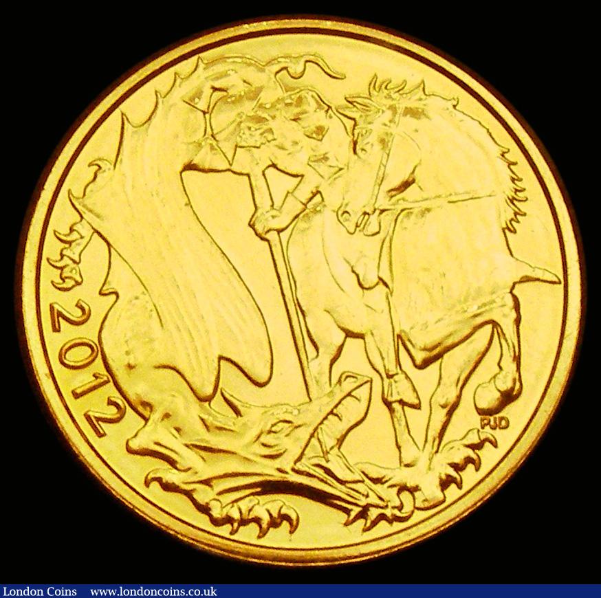 London Coins : A190 : Lot 2356 : Sovereign 2012 Diamond Jubilee, Marsh 335, S.SC8 Lustrous UNC