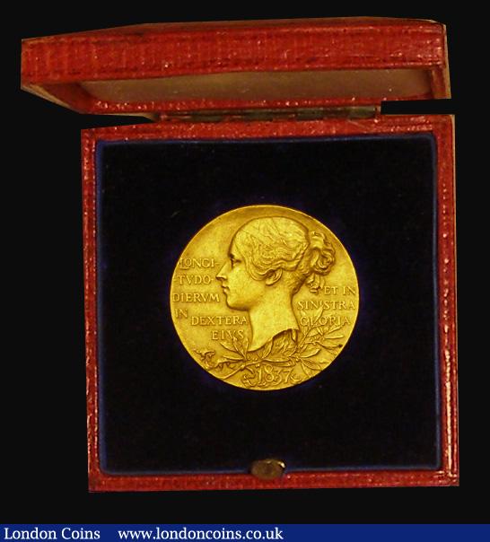 London Coins : A190 : Lot 800 : Diamond Jubilee of Queen Victoria 1897 26mm diameter in gold Eimer 1817 the official Royal Mint issu...