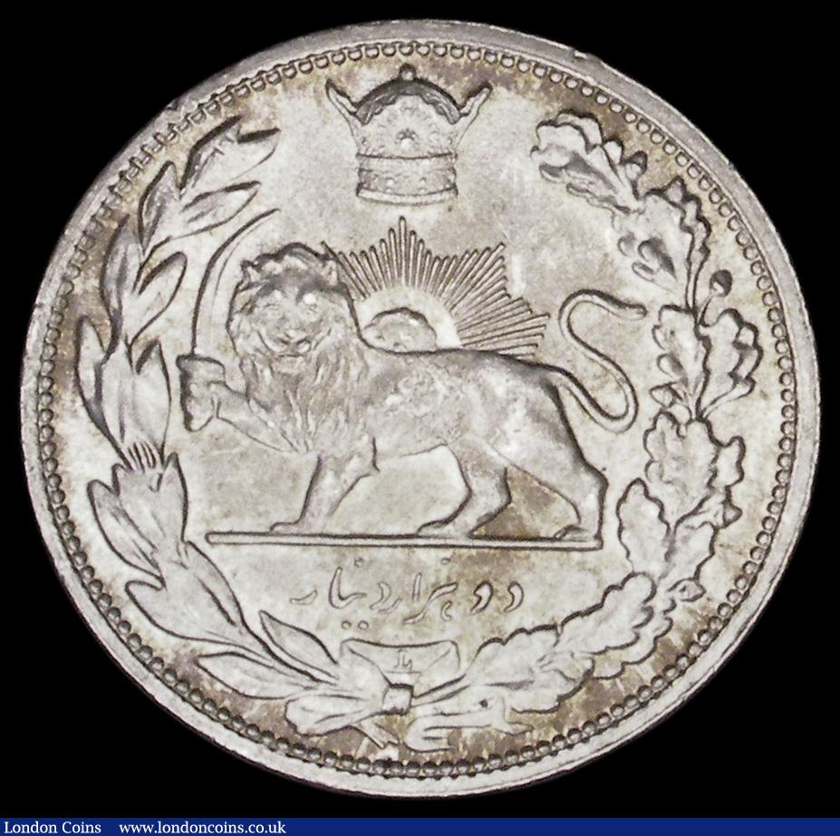 London Coins : A191 : Lot 1010 : Iran 2,000 Dinars SH1309 lustrous Unc