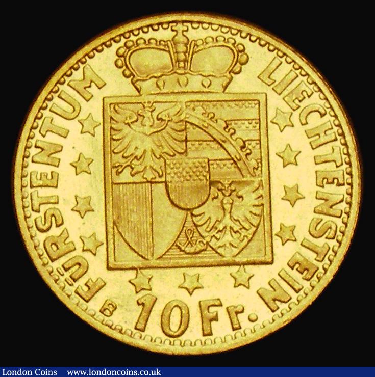 London Coins : A191 : Lot 1047 : Liechtenstein 10 Francs 1946B Unc